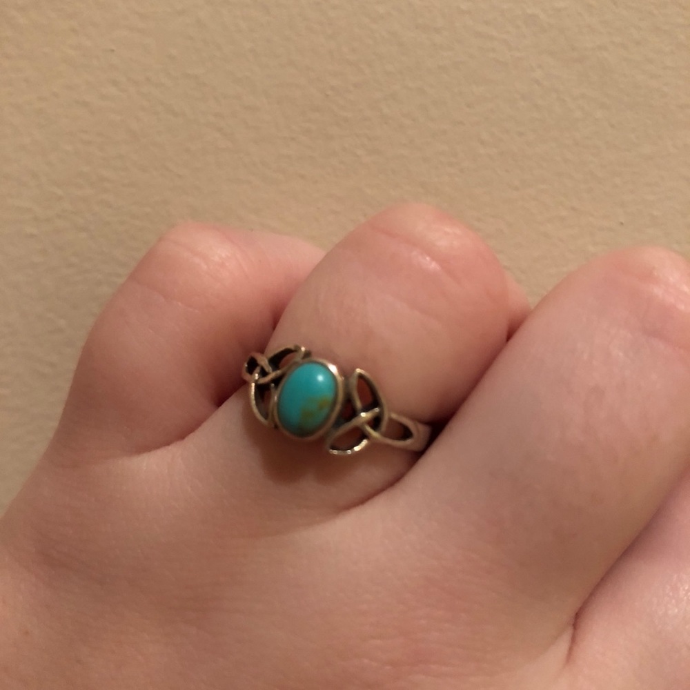 turquoise stone ring